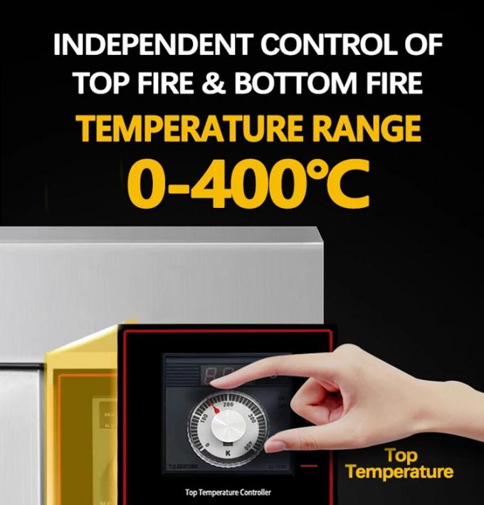 Computer Board Gas Oven for Professional Baking Bakery Oven 0-400 ° C